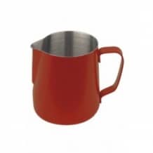 JOE FREX - POT A LAIT INOX ET TEFLON ROUGE 20OZ-590ML