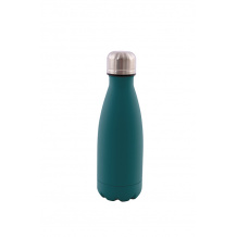 Bouteille inox double paroi Vert Pétrole 350ml