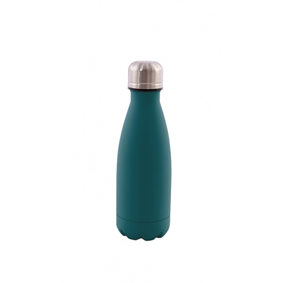 Bouteille inox double paroi Vert Pétrole 350ml