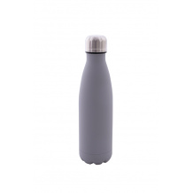 Bouteille inox double paroi Gris Ciment 500ml