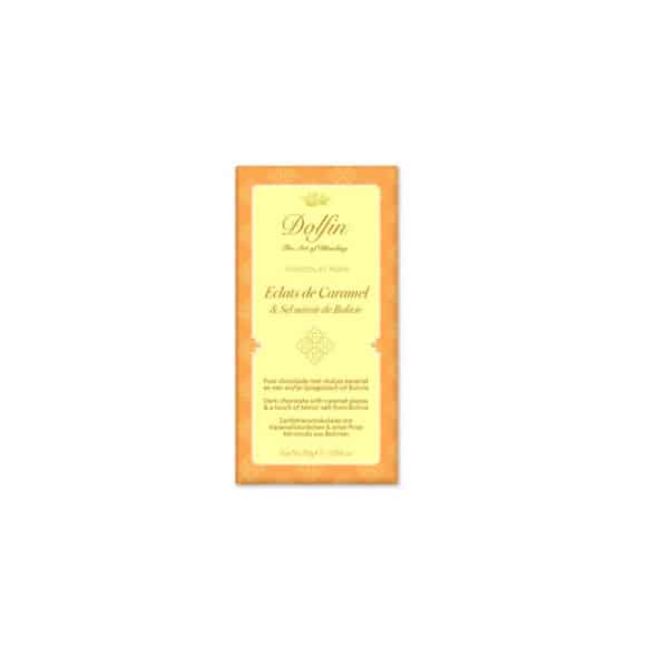 DOLFIN Chocolat noir Caramel beurre salé présentoir 25x30g