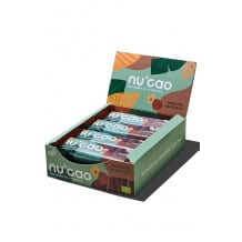 NUCAO chocolat Noisettes grillées et graines présentoir 12x40g BIO
