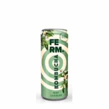 FERM Thé Kombucha Menthe Lavande canette 24x250ml BIO