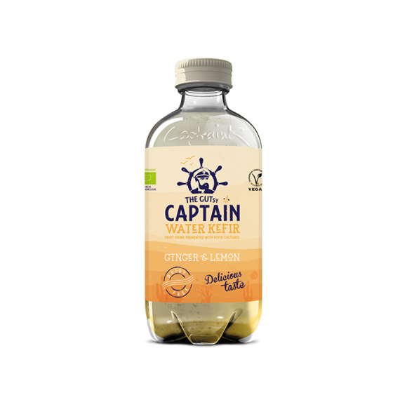Boisson Kéfir Citron Gingembre bouteille PET 400ml x 12 BIO