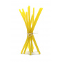 MYPAI - PAILLE TAPIOCA/RIZ COLORIS JAUNE Ø65 MM L.210 MM x100