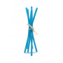 MYPAI - PAILLE TAPIOCA/RIZ COLORIS BLEU Ø65 MM L.210 MM x100