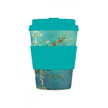 ECOFFEE CUP - Gobelet en fibre de bambou Van Gogh Almond Blossom 12oz/355ml
