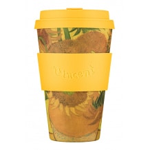 ECOFFEE CUP - Gobelet Bambou Van Gogh Sunflowers 1889 14oz/400ml