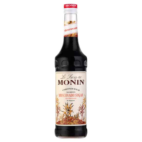 MONIN - SIROP SUGAR CRAFT MUSCOVADO BOUTEILLE VERRE 700ML