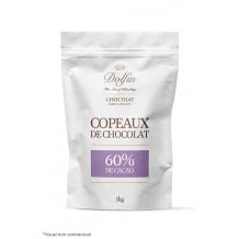 DOLFIN - COPEAUX DE CHOCOLAT 60% CACAO 1KG