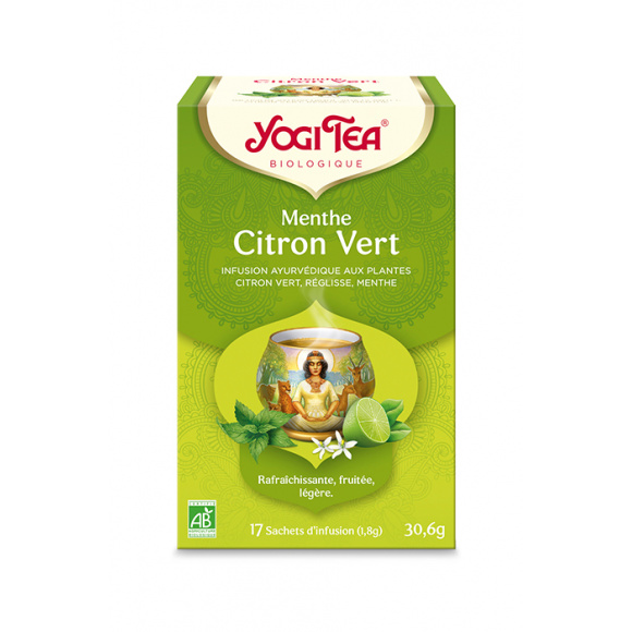 Infusion Menthe Citron vert sachet 17 x 1.8g BIO
