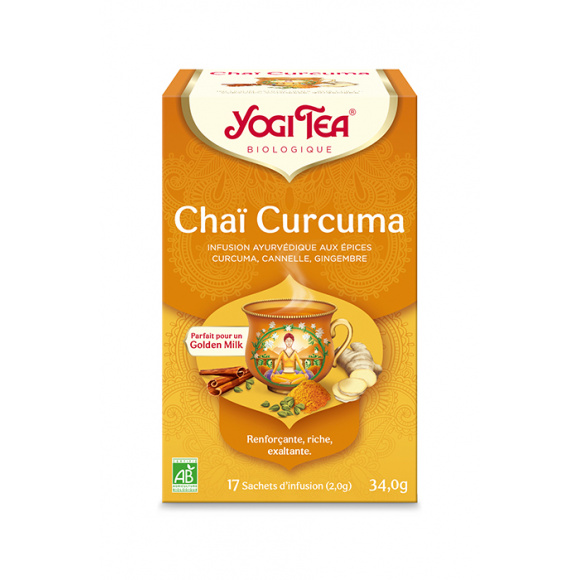 Infusion Chaï Curcuma sachet 17 x 1.8g BIO