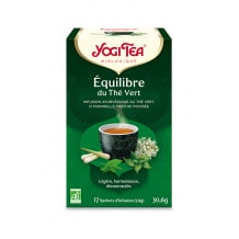 Infusion energie du Thé Vert sachet 17 x 1.8g BIO