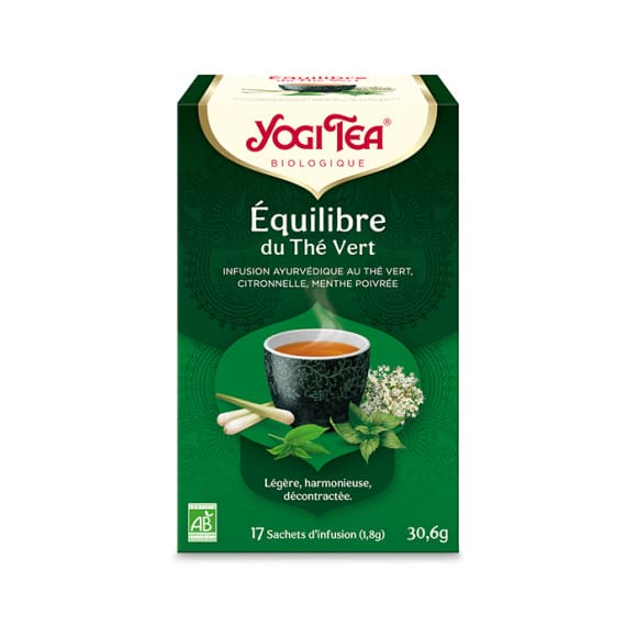 Infusion energie du Thé Vert sachet 17 x 1.8g BIO