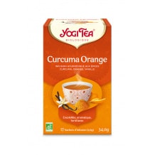 YOGI TEA® Curcuma Orange sachet 17 x 2g BIO