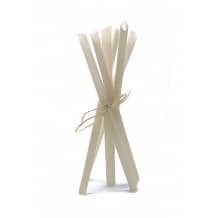 MYPAI - PAILLE TAPIOCA/RIZ COLORIS BLANC Ø8 MM L.210 MM x70