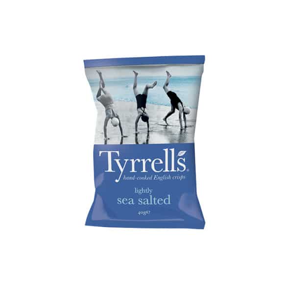 TYRRELLS - CHIPS LEGEREMENT SALE 40G x18