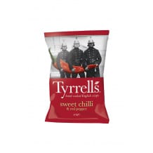 TYRRELLS - CHIPS PIMENT DOUX PAPRIKA 40G x18