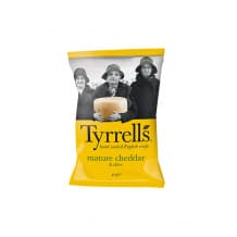 TYRRELLS - CHIPS CHEDDAR CIBOULETTE 40G x18