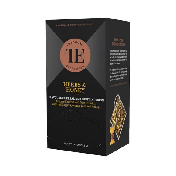 TEAHOUSE LUXURY - INFUSION HERBS AND HONEY VRAC POCHE 250G