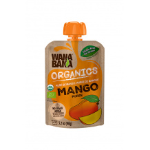 WANA BANA - PUREE MANGUE GOURDE 90G x12 BIO