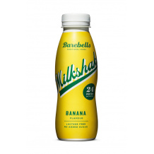 BAREBELLS - MILSHAKE BANANE BOUTEILLE PET 330ML x8