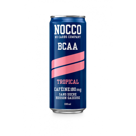 NOCCO - BOISSON FONCTIONNELLE TROPICAL CANETTE 330ML x24