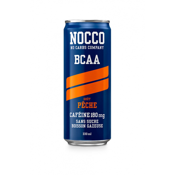 NOCCO - BOISSON FONCTIONNELLE PECHE CANETTE 330ML x24