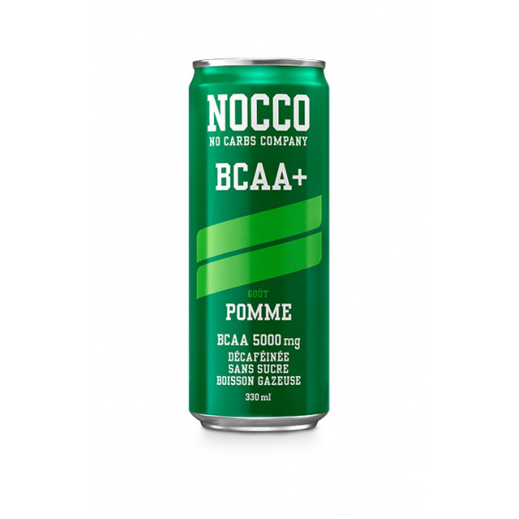 NOCCO - BOISSON FONCTIONNELLE POMME CANETTE 330ML x24