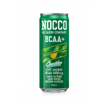 NOCCO - BOISSON FONCTIONNELLE CARAIBES+ SANS CAFEINE CANETTE 330ML x24