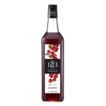 ROUTIN 1883 - SIROP CRANBERRY 1L BOUTEILLE VERRE