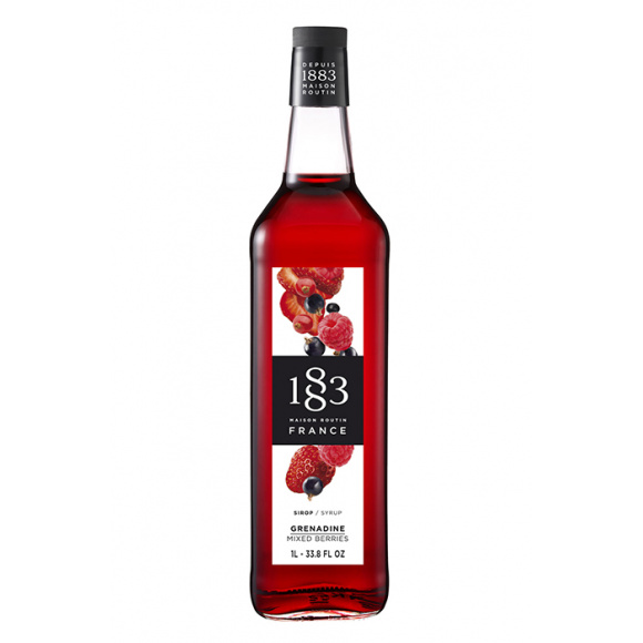 ROUTIN 1883 - SIROP GRENADINE 1L BOUTEILLE VERRE