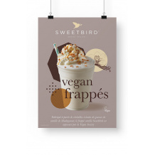 SWEETBIRD - POSTER FRAPPE VEGAN A3 x1