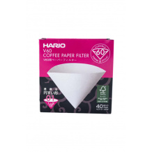 HARIO - V60 FILTRES PAPIER NATUREL 1-4 TASSES x40