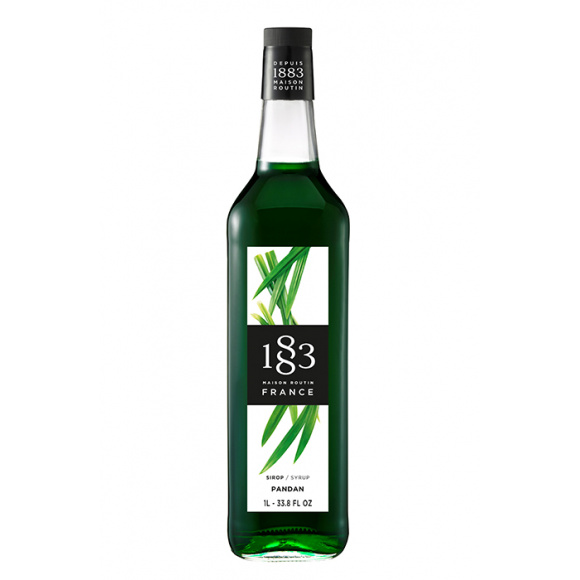 ROUTIN 1883 - SIROP PANDAN 1L BOUTEILLE VERRE