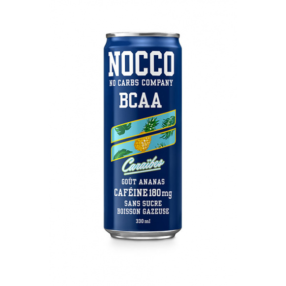 NOCCO - BOISSON FONCTIONNELLE CARRIBEAN CANETTE 330ML x24