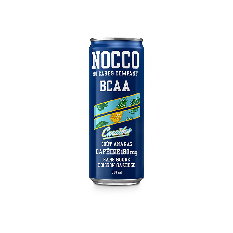 NOCCO - BOISSON FONCTIONNELLE CARRIBEAN CANETTE 330ML x24