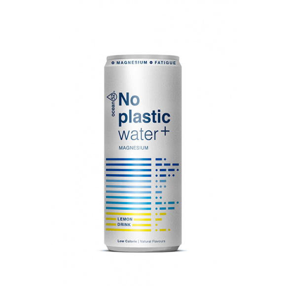 OCEAN52 - NO PLASTIC WATER LEMON MAGNESIUM CANETTE ALU 330ML x24