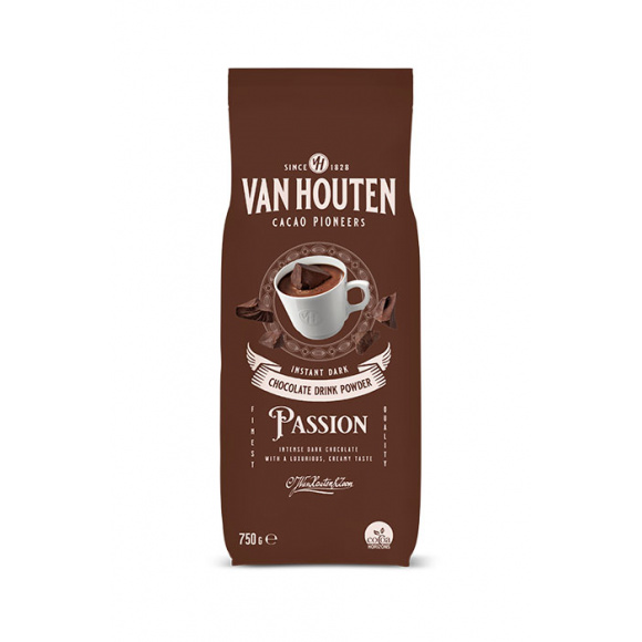 Van Houten chocolat en poudre Passion poche 750g