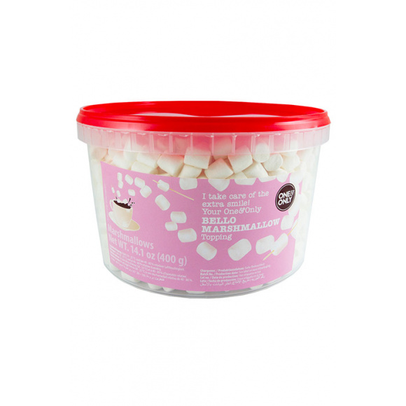 ONE AND ONLY - MINI MARSHMALLOW BLANC BOITE 400G