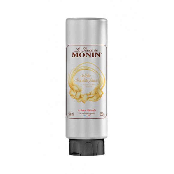 MONIN - SAUCE CHOCOLAT BLANC SQUEEZE 500ML