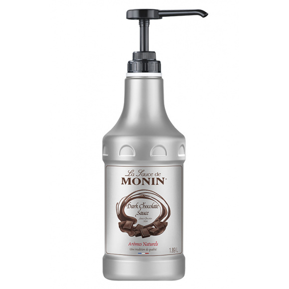 MONIN - SAUCE CHOCOLAT NOIR BIDON 1.89L