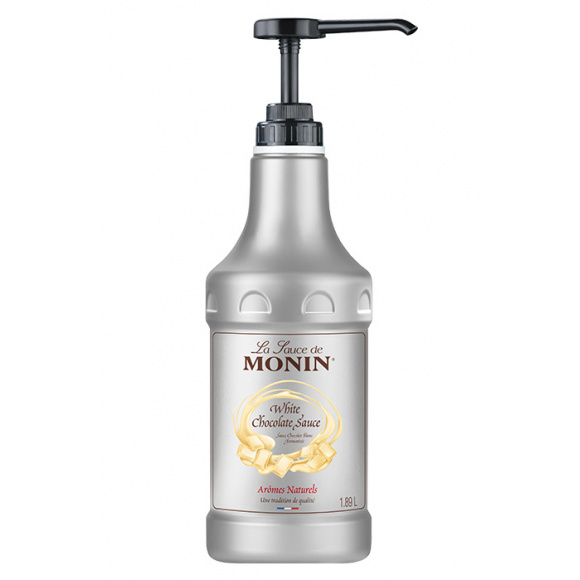 MONIN - SAUCE CHOCOLAT BLANC BIDON 1.89L