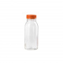 BOUTEILLE VIDE PET RONDE BOUCHON ORANGE 330ML x240