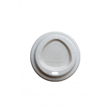 COUVERCLE VOYAGEUR BAGASSE KRAFT BIODEGRADABLE 8 A 10Z Ø80MM x50