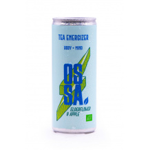 OSSA - THÉ GLACÉ ÉNERGISANT FLEUR DE SUREAU POMME CANETTE 250ML x24 BIO