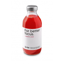 BRITE - BOISSON FOCUS FRAMBOISE MENTHE BOUTEILLE VERRE 330ML x12