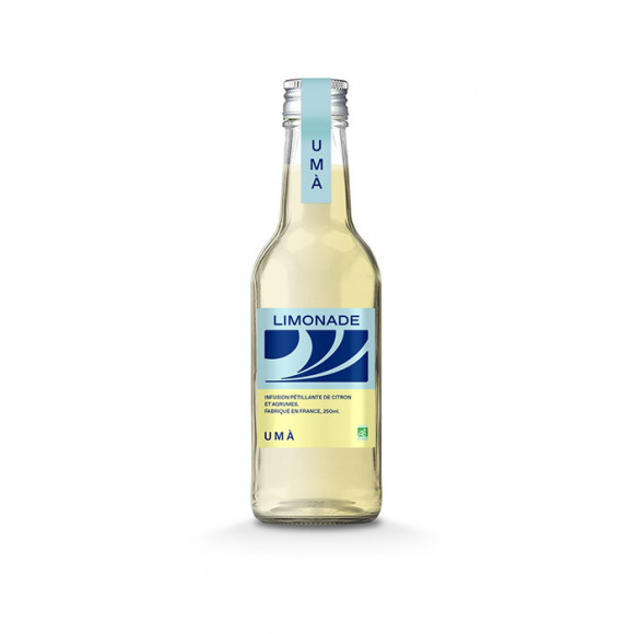 UMÀ - LIMONADE BOUTEILLE VERRE 250ML x12 BIO