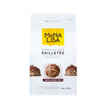 MONA LISA - PAILLETÉS SUPER FIN CHOCOLAT POCHE 1KG