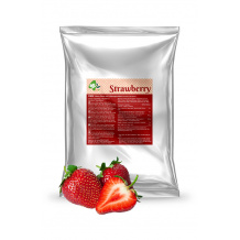Lot de 20 Poudres Fraise Bubble Tea lait poche 1kg